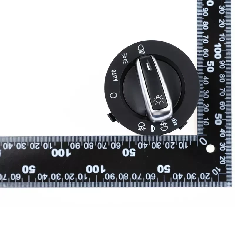 Black Fog Light & Headlight Control Switch for VW & Audi Models