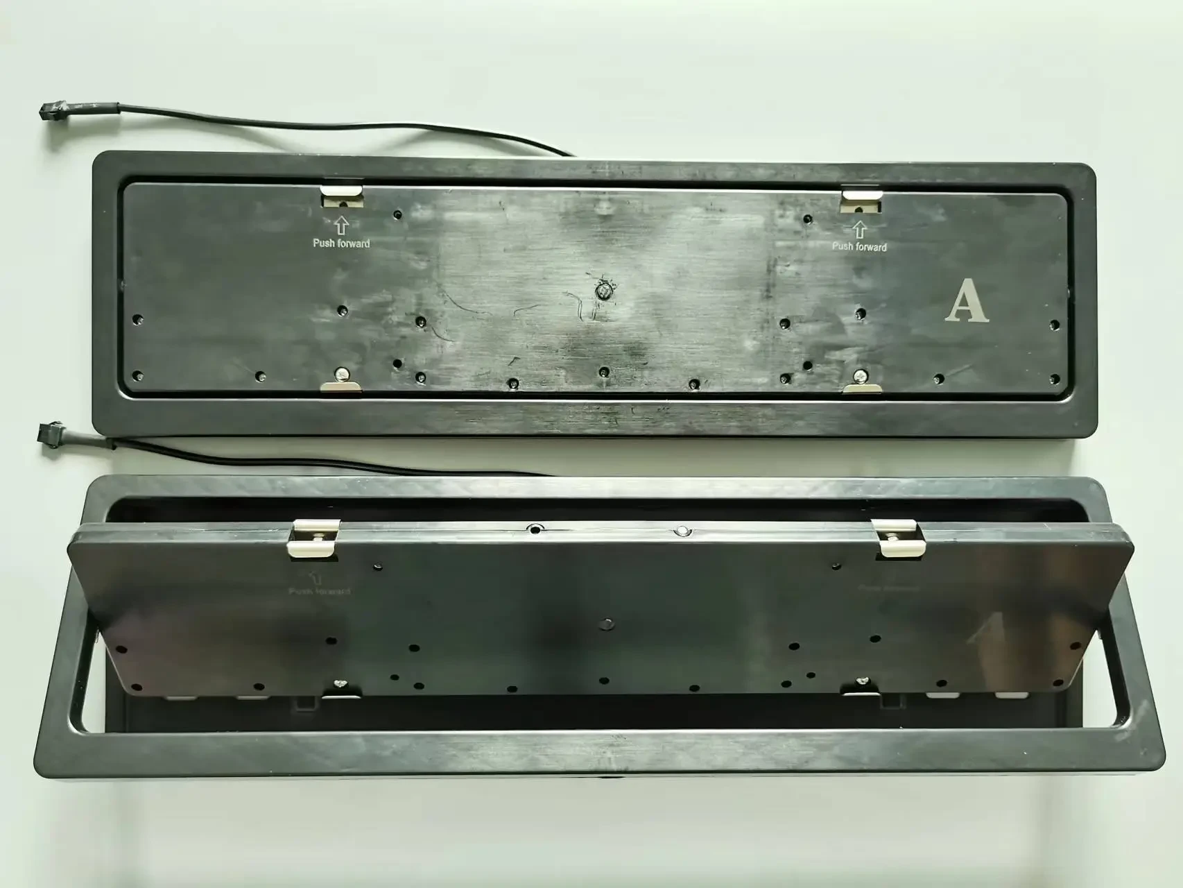 Universal European-Style License Plate Holder for Russia & Ukraine