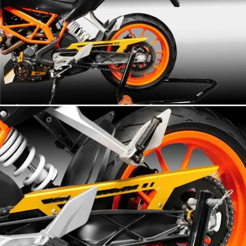 Motorcycle Alloy Chain Protector for KTM DUKE 125/200/390 Models