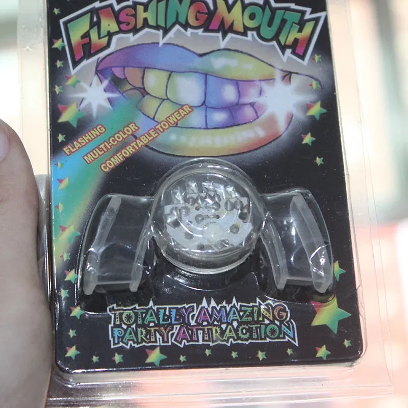 LED Light Up Flashing Mouth Piece