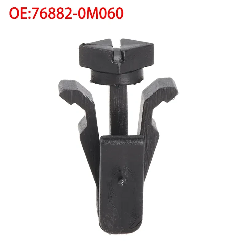 Black Bumper Cover & Radiator Grille Fastening Clip for Nissan