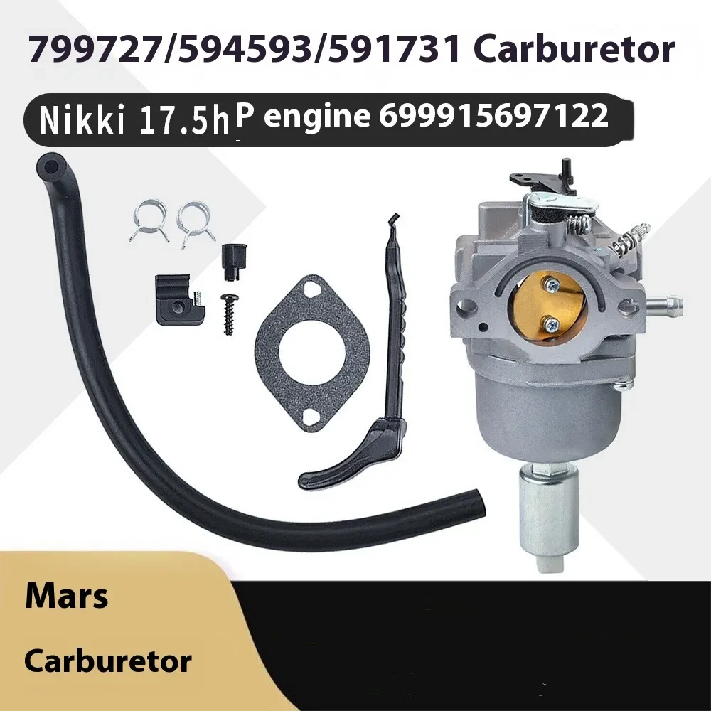 Nikki 17.5HP Flat Suction Carburetor for 794572/799727 Engines