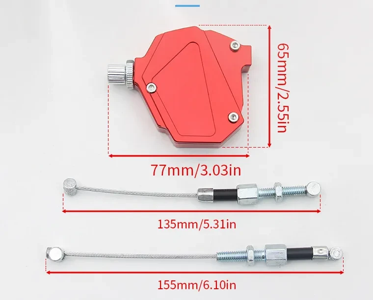 Aluminum Clutch Aid Handle for Motorcycles – Labor-Saving Upgrade