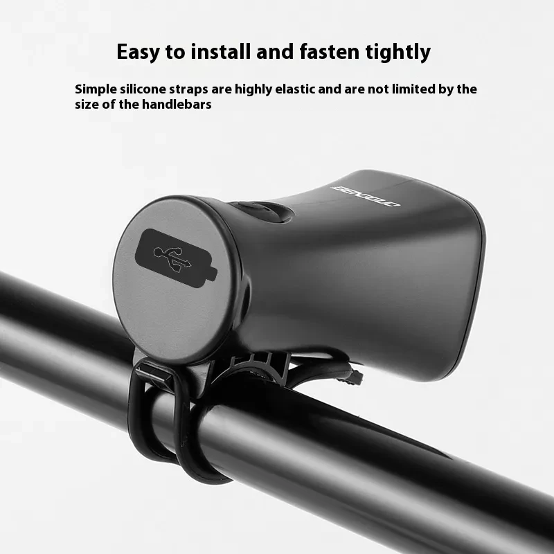 Kids Bike Electronic Horn with USB Charging – ABS Safety Bell