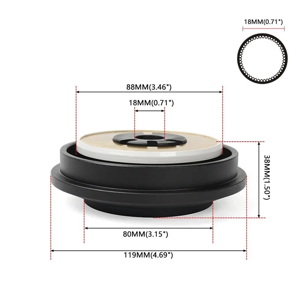 Aluminum Steering Wheel Hub Adapter for Toyota & Lexus Cars