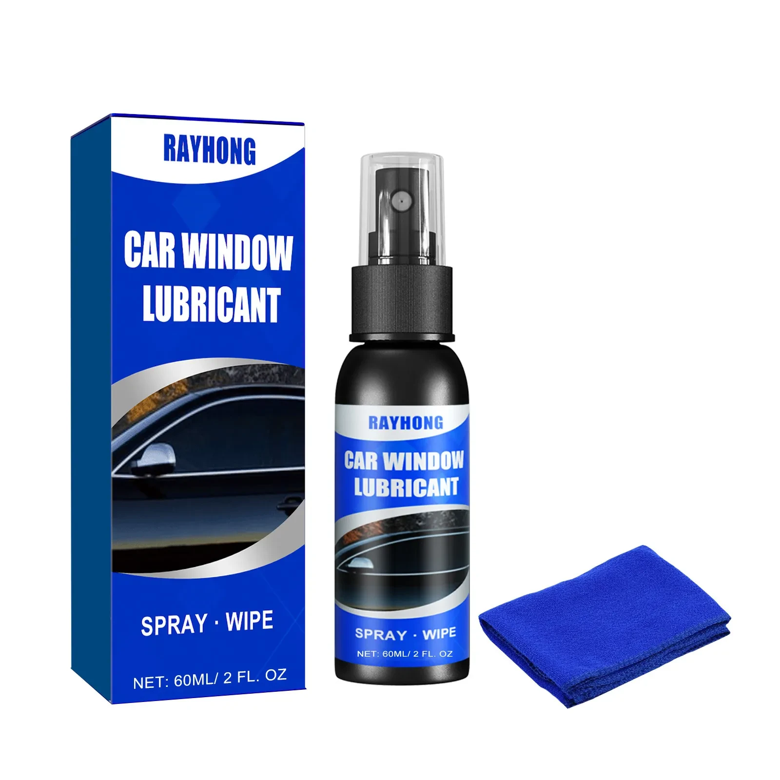 Rayhong Window Lubricant 60ml β Eliminates Sunroof & Glass Noise