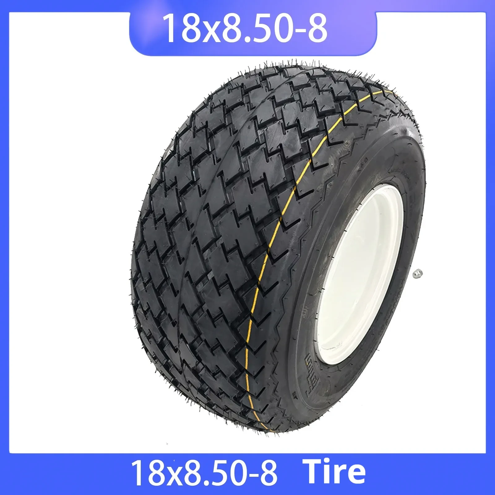 Golf Cart Vacuum Tire 18X8.50-8 for Buggy and Patrol Vehicles