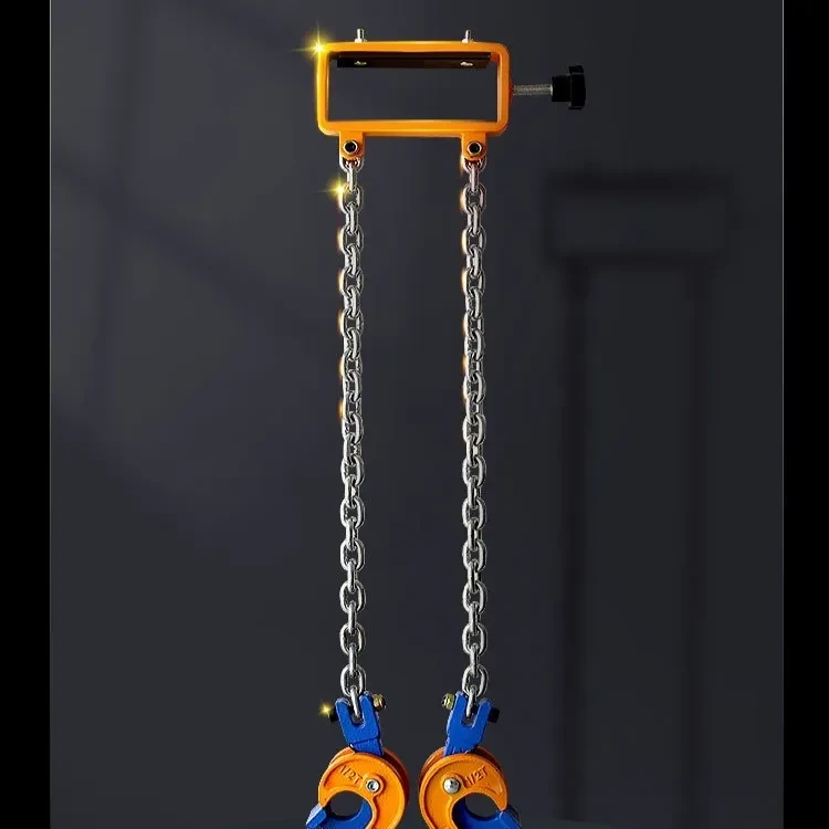 Heavy-Duty Drum Lifting Clamp for Forklifts and Warehouse Handling