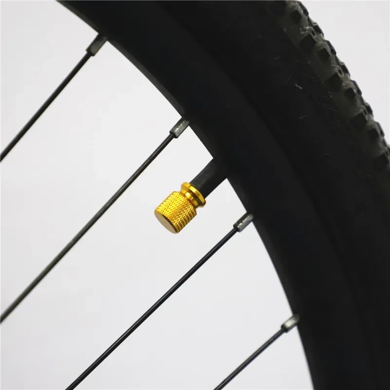 Motorcycle Aluminum Air Valve Caps – Colorful Pair for Custom Bikes