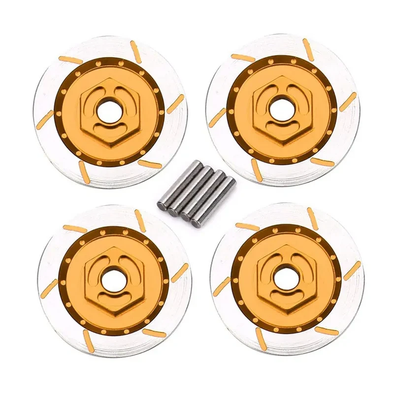 Colorful Alloy Model Brake Discs for 1:10 Scale Sports Cars