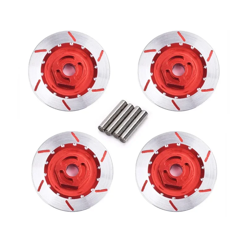 Colorful Alloy Model Brake Discs for 1:10 Scale Sports Cars