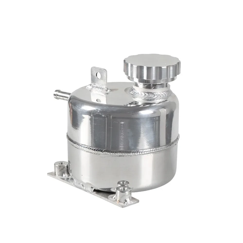 Flush Pot Coolant Tank for BMW Mini Car Modification – Black & Silver