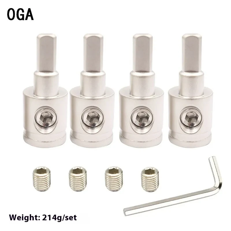 Car Audio Power Terminal Plug with Copper Tailpiece for Amplifiers