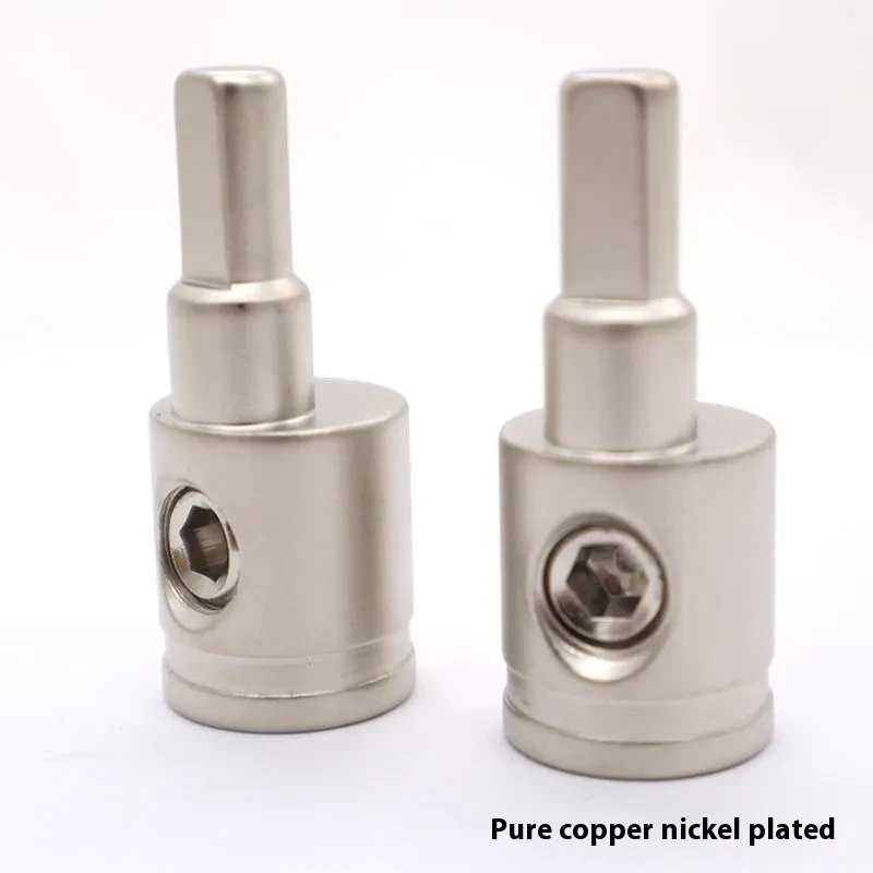 Car Audio Power Terminal Plug with Copper Tailpiece for Amplifiers