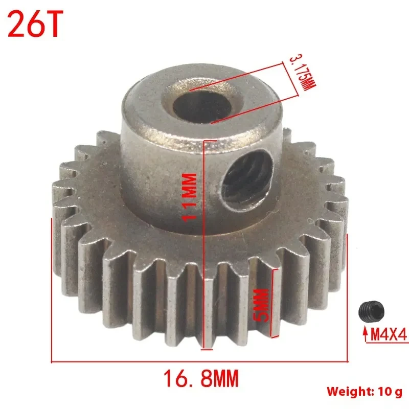 HSP 110 Tram Motor Gear for RC Cars and Model Vehicles