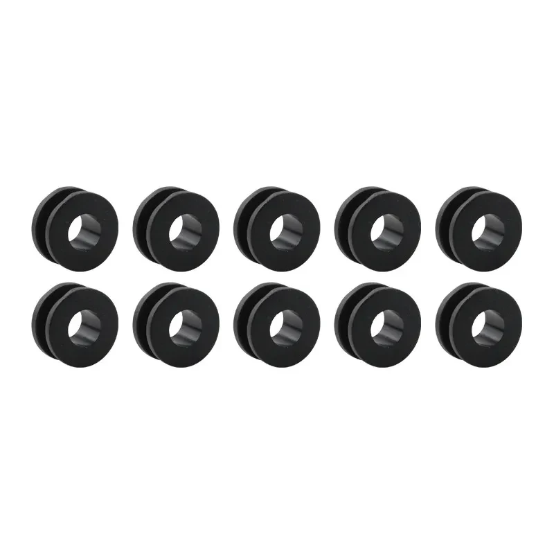 Motorcycle Side Cover Rubber Gasket Set – 10 Pieces for EVs & Bikes