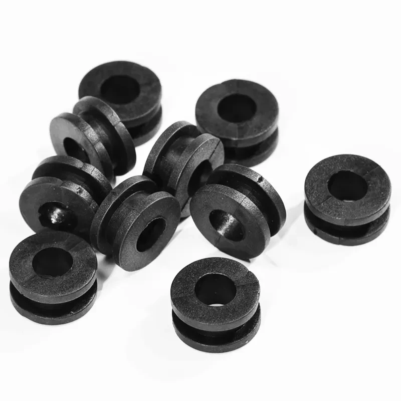 Motorcycle Side Cover Rubber Gasket Set – 10 Pieces for EVs & Bikes