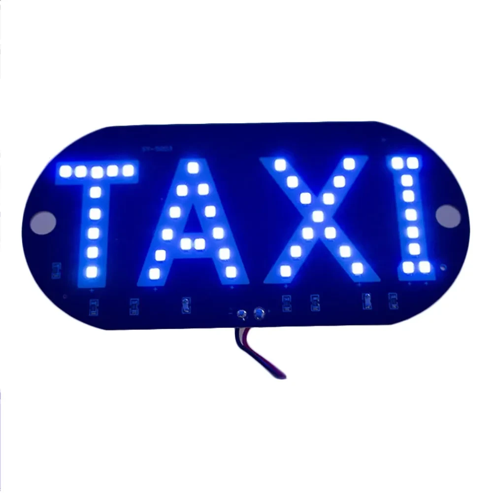 LED Taxi Empty Sign Light – Multi-Color Windshield Mount