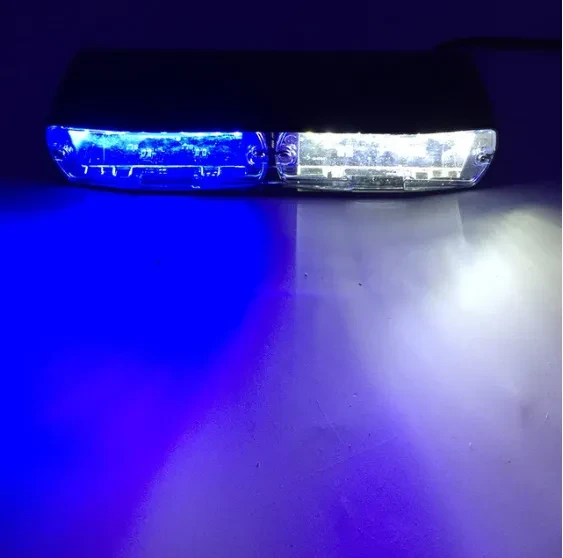 16-LED Suction Cup Strobe Light β Multi-Color Warning Lamp