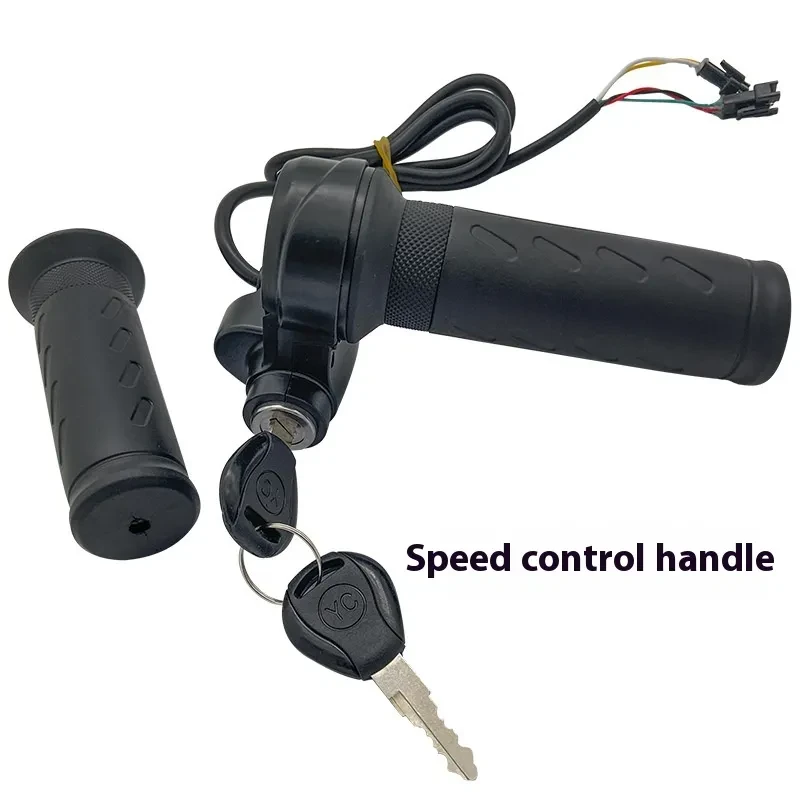 Motorcycle & EV Accelerator Handle with Electric Door Lock Function