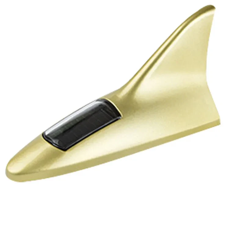 Solar Shark-Fin Warning Beacon for Cars | Sleek Night Safety Light