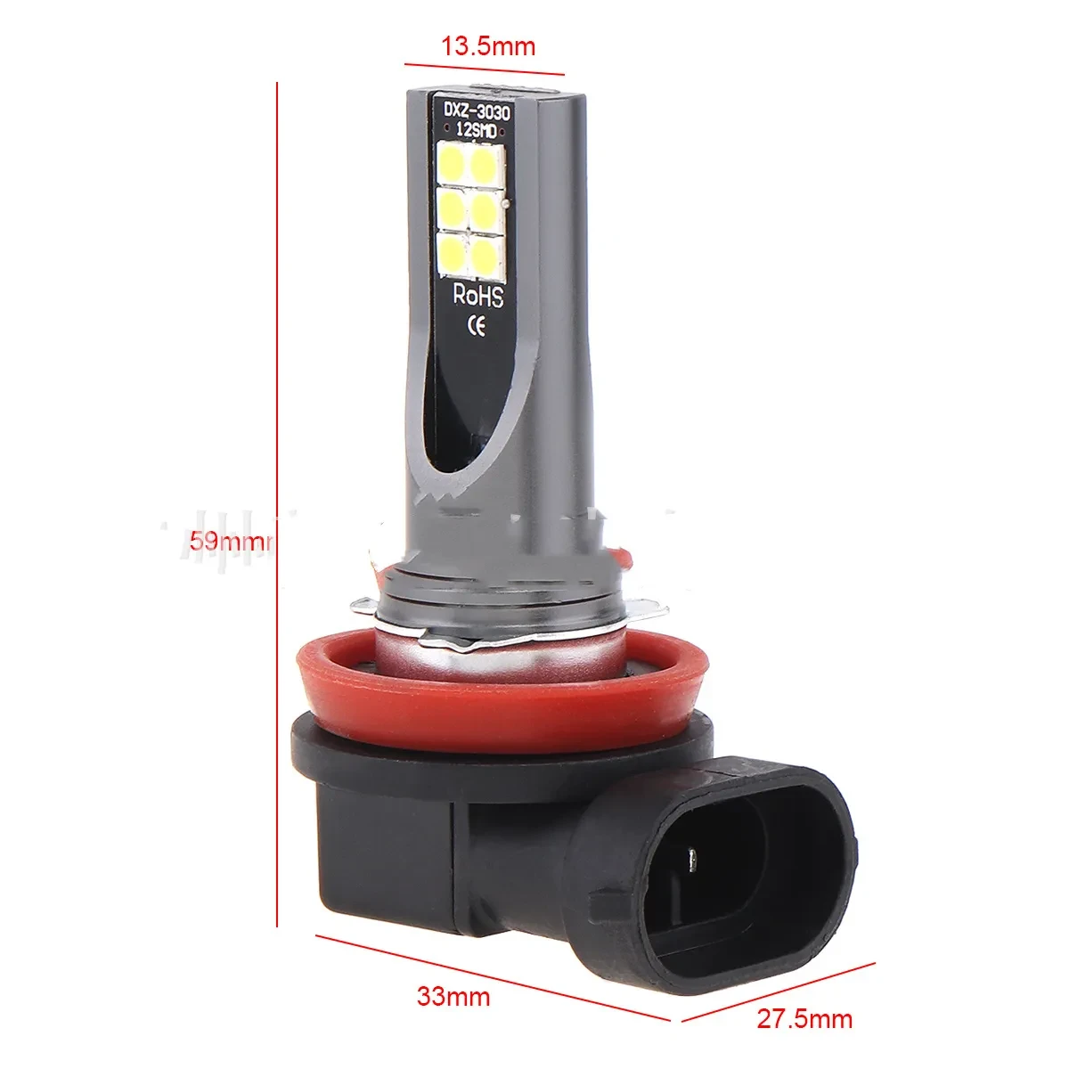 H11/H8 HyperWhite LED Beam | 6500K High-Clarity Driving Light