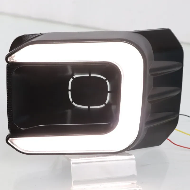 Hilux Dual-Color Low-Profile DRL | Yellow & White Daytime Lamp