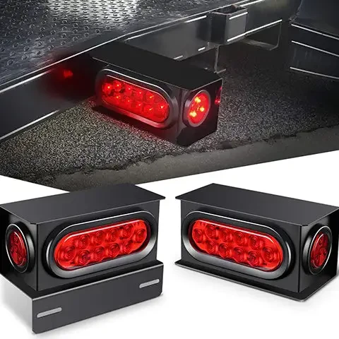 Dual Trailer LED Light Boxes | Heavy-Duty Modified Vehicle Lamps