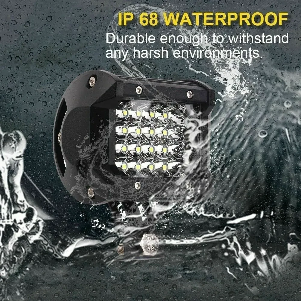 200W LED Off-Road Spotlight | High-Power Cross-Country Roof Lamp