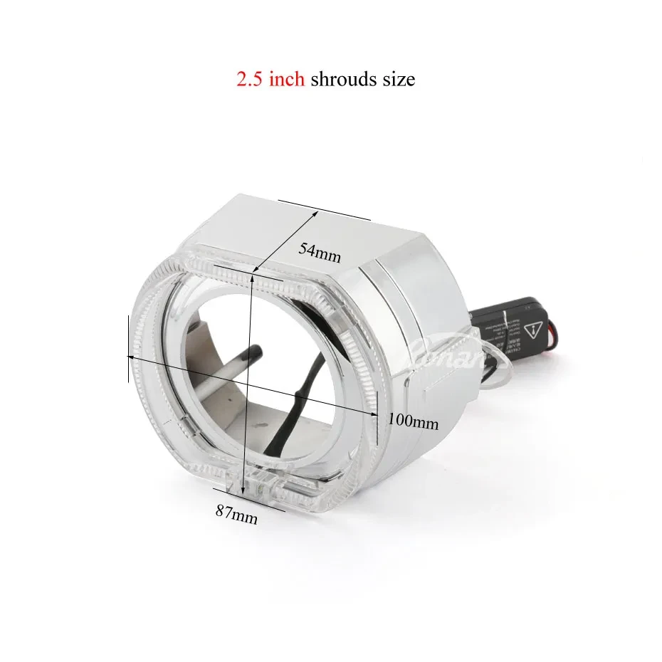 Square DRL BrightDrive Module | Universal Daytime Visibility Unit