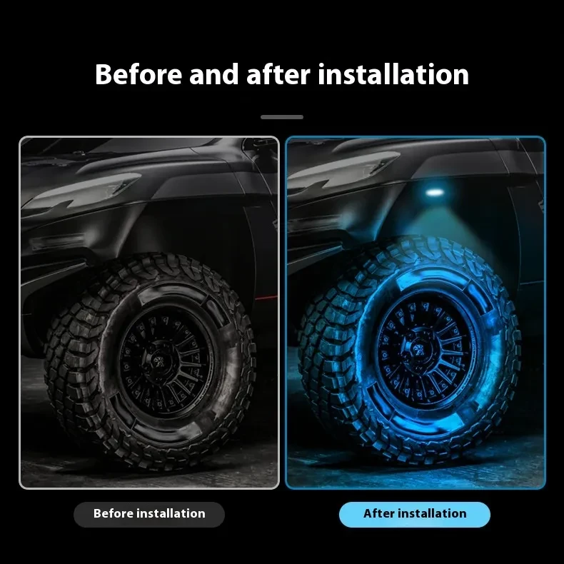 GlowRide 12V Chassis LED | Universal Car Interior Ambience Kit