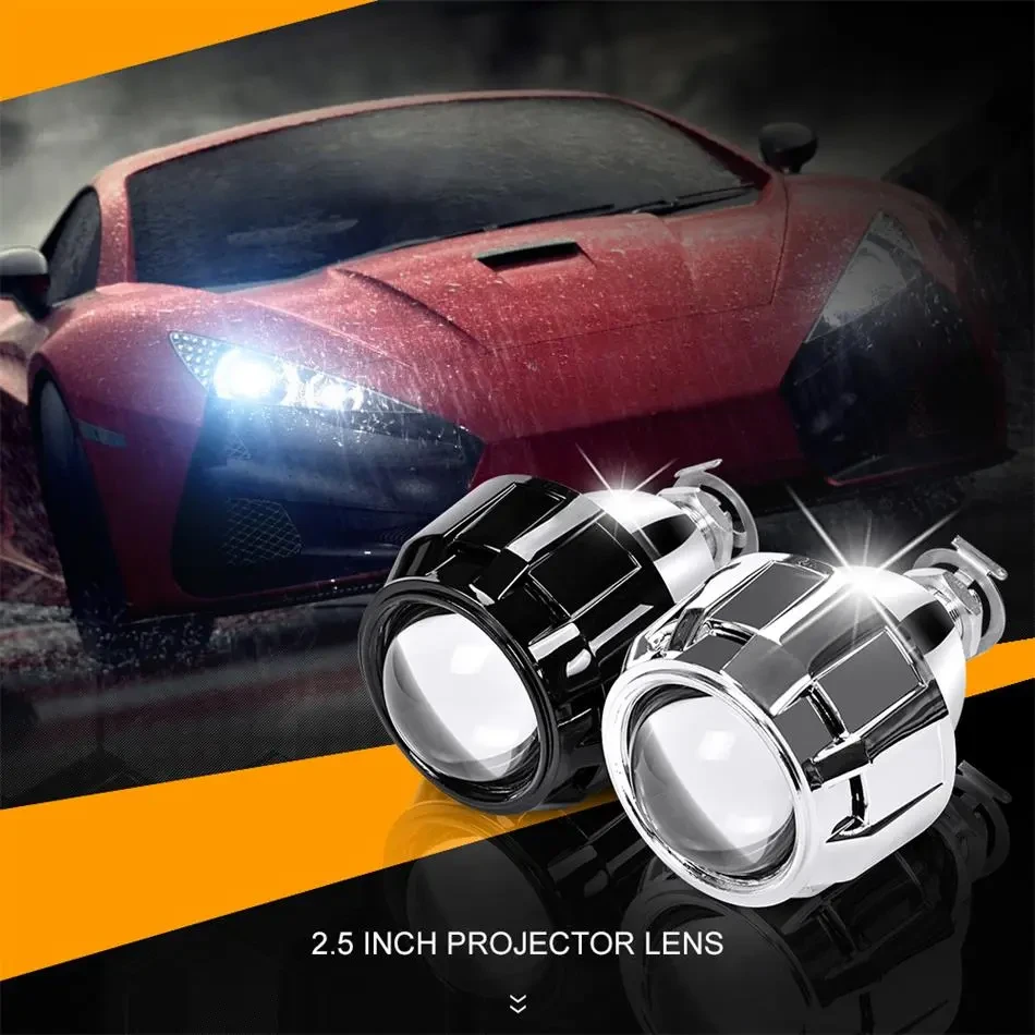 Mini HID 2.5" Xenon Headlamp | High-Performance Car & Bike Lens