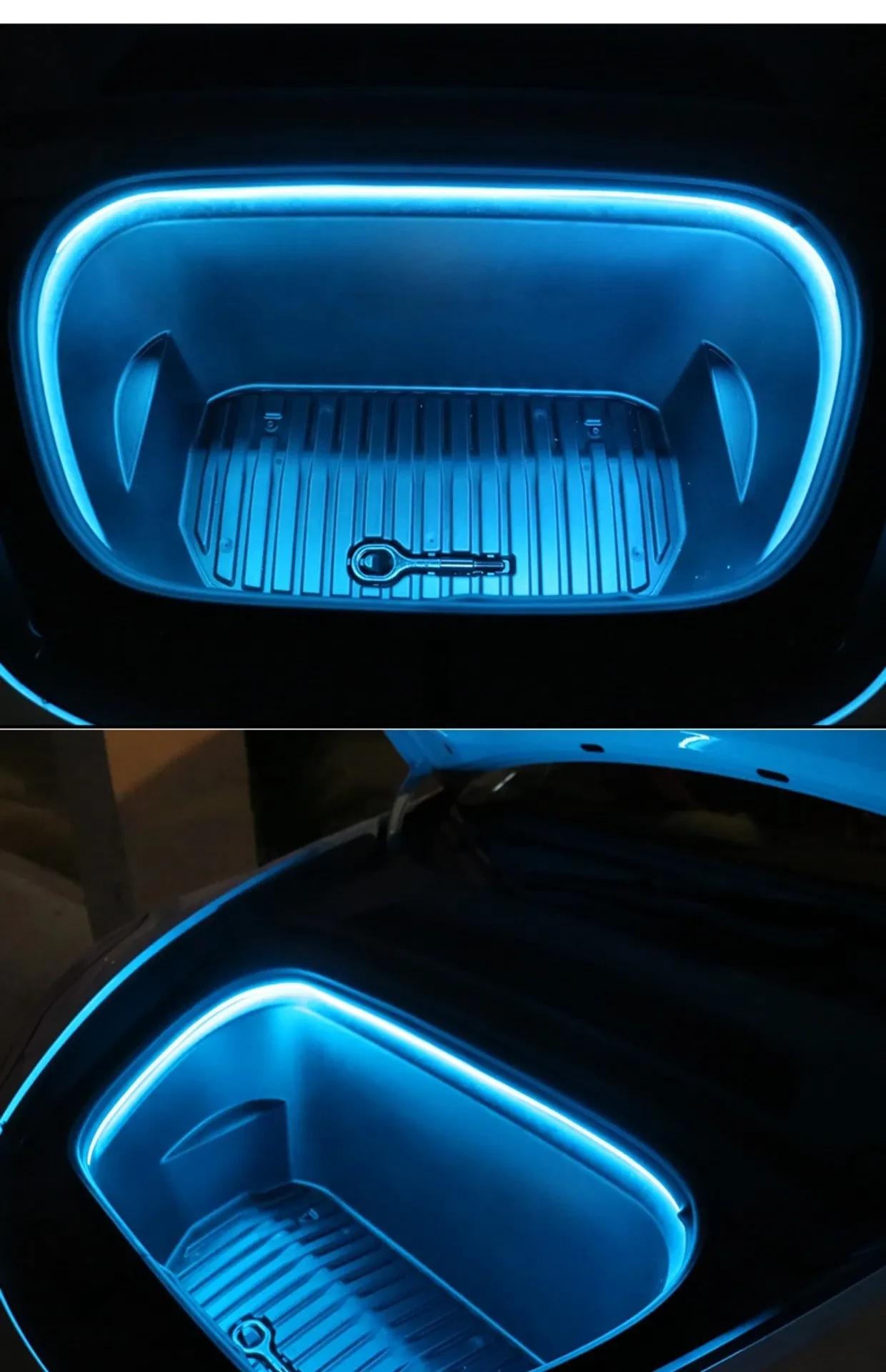 Tesla Model 3/Y Front Ambient Light | Soft Silicone Interior Lamp