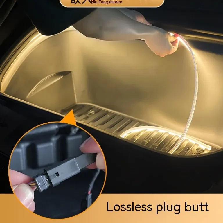 Tesla Model 3/Y Front Ambient Light | Soft Silicone Interior Lamp