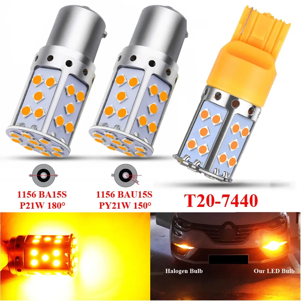 High-Brightness LED Turn Signal | Anti-Flicker Car Indicator Lamp
