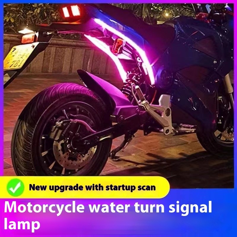 Radiant Wave LED Accent Light for Motorcycle Handlebars
