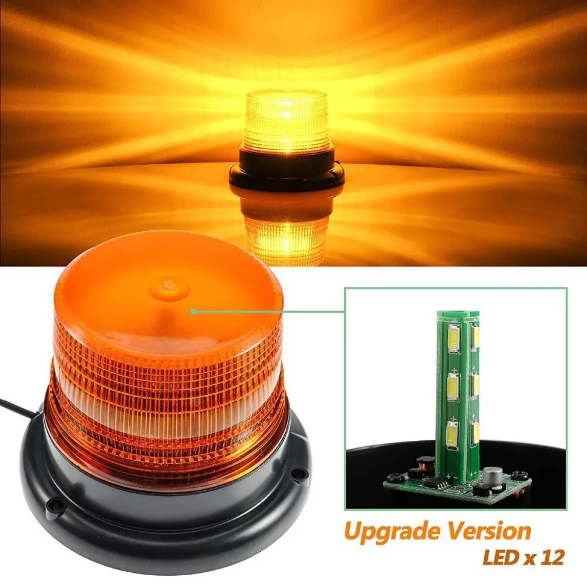 LED Ceiling Safety Warning Light for Forklifts & Engineering Vehicles