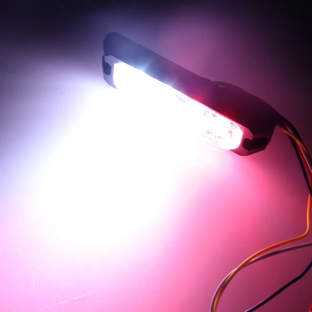 High-Power 5-Wire Sync LED Strobe Light for Trucks & Emergency Vehicles