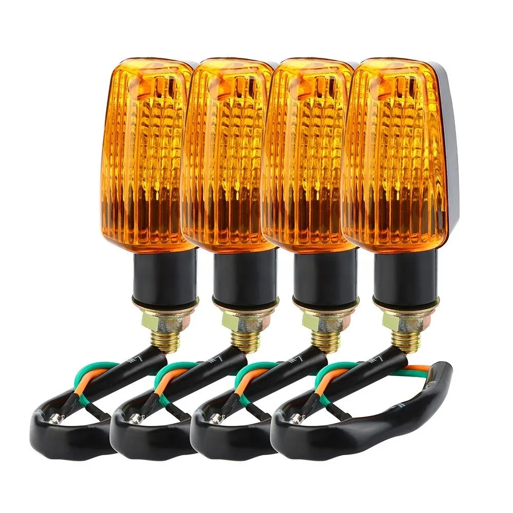 Amber LED Turn Signal Light for Leopard, Suzuki, and Haojue Bikes