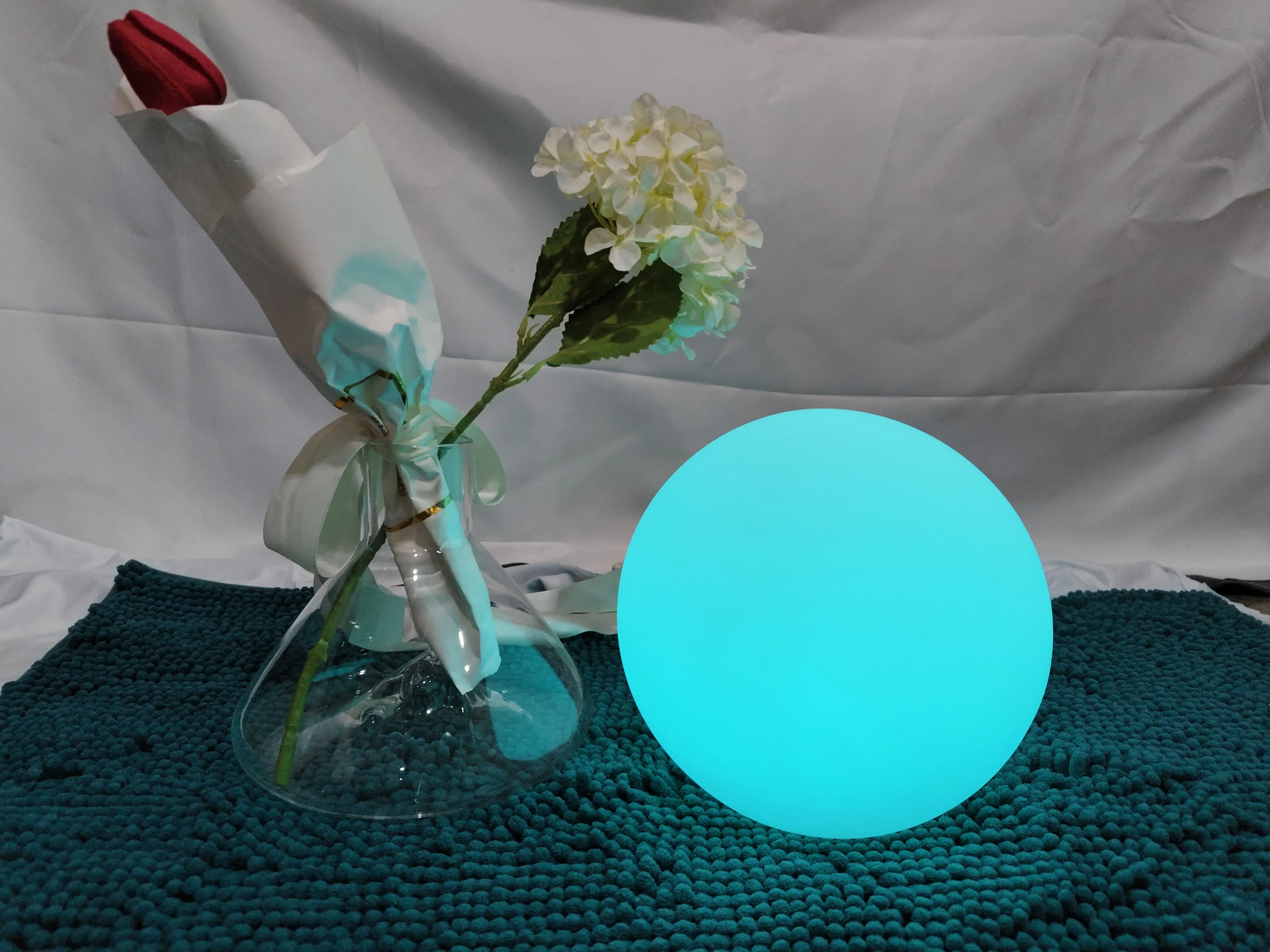 VividGlow Outdoor LED Orb Lights Waterproof for Pool and Garden