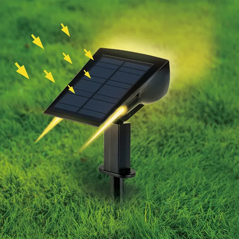 Solar Fighter Series LED Outdoor Flood Lamp Long Runtime