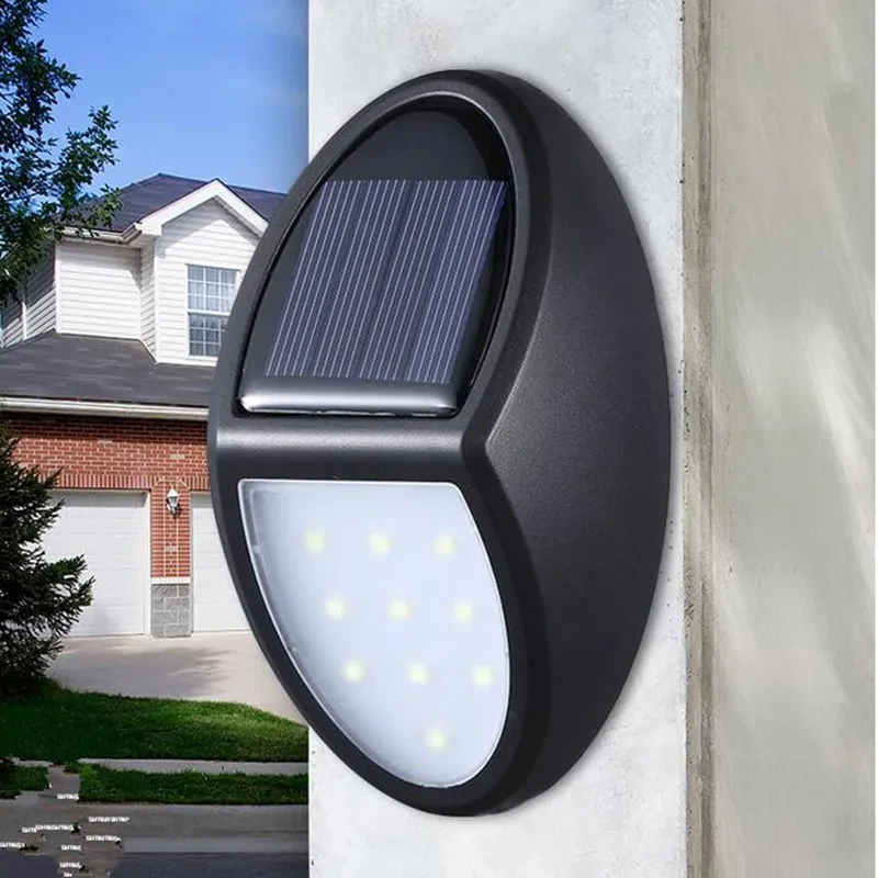 EcoSolar Outdoor LED Yard Light Automatic Night Sensor Lamp
