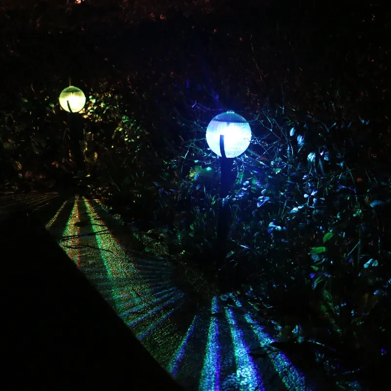 Solar Magic Ball LED Lawn Light Colorful Garden Decoration