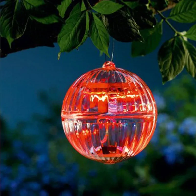 Solar Magic Ball LED Lawn Light Colorful Garden Decoration