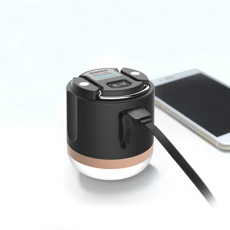 Green Bar LED Camping Tent Light Multi-Function Outdoor Lantern