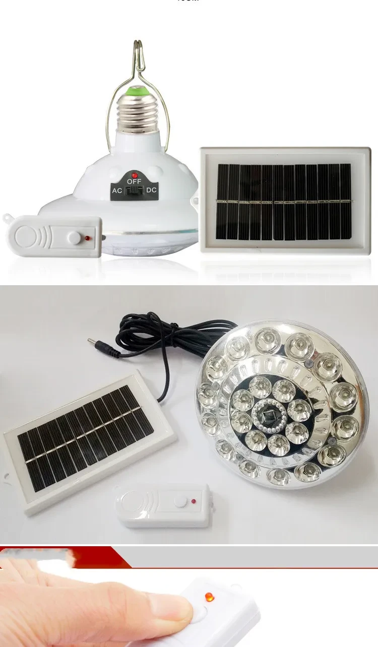 10W Polysilicon Solar LED String Lights with Straw Hat Design