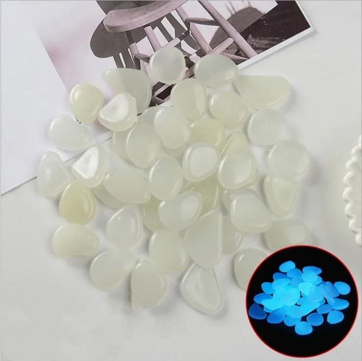 Fluorescent Aquarium Stones for Fish Tank & Garden Decoration