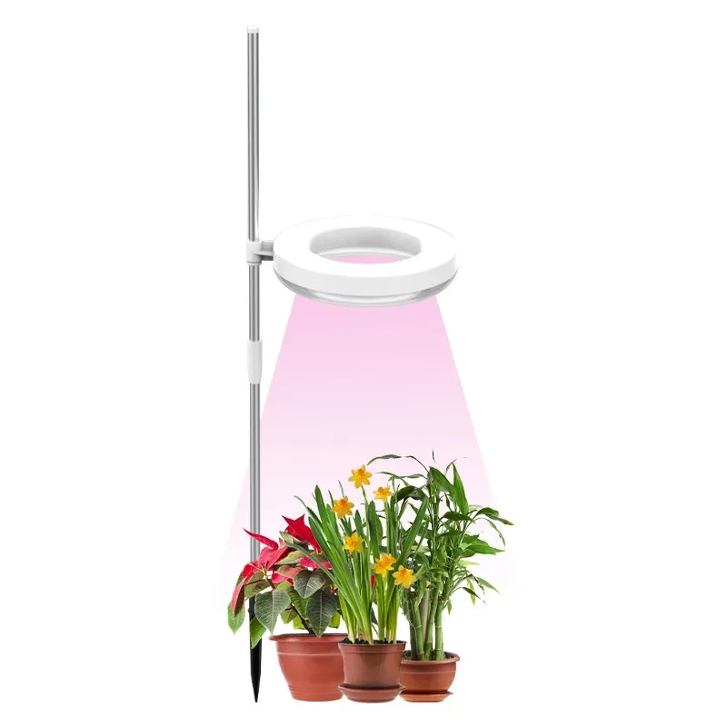 Full Spectrum Desk Plant Growth Lamp – Home Office LED Flower Light