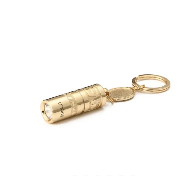 Waterproof Mini LED Flashlight Keychain Zinc Alloy Body