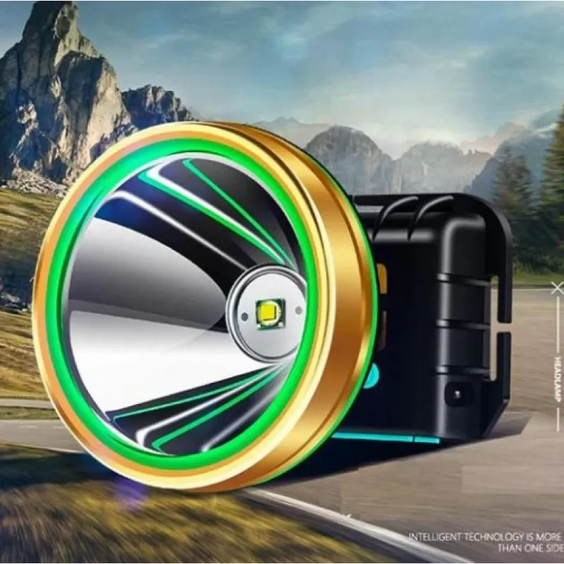 Rechargeable TG-T011 LED Headlamp with Aluminum Alloy Body